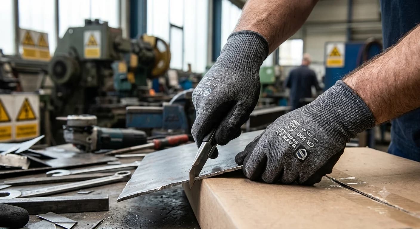 Cut Resistant Gloves — High-visibility coated gloves engineered against cuts and slashes.
