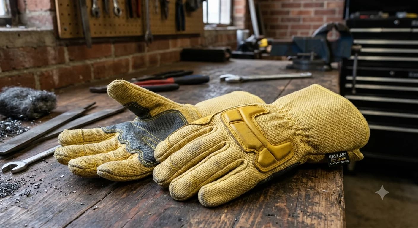 Full Kevlar Gloves — High heat-resistant gloves engineered for extreme thermal environments.