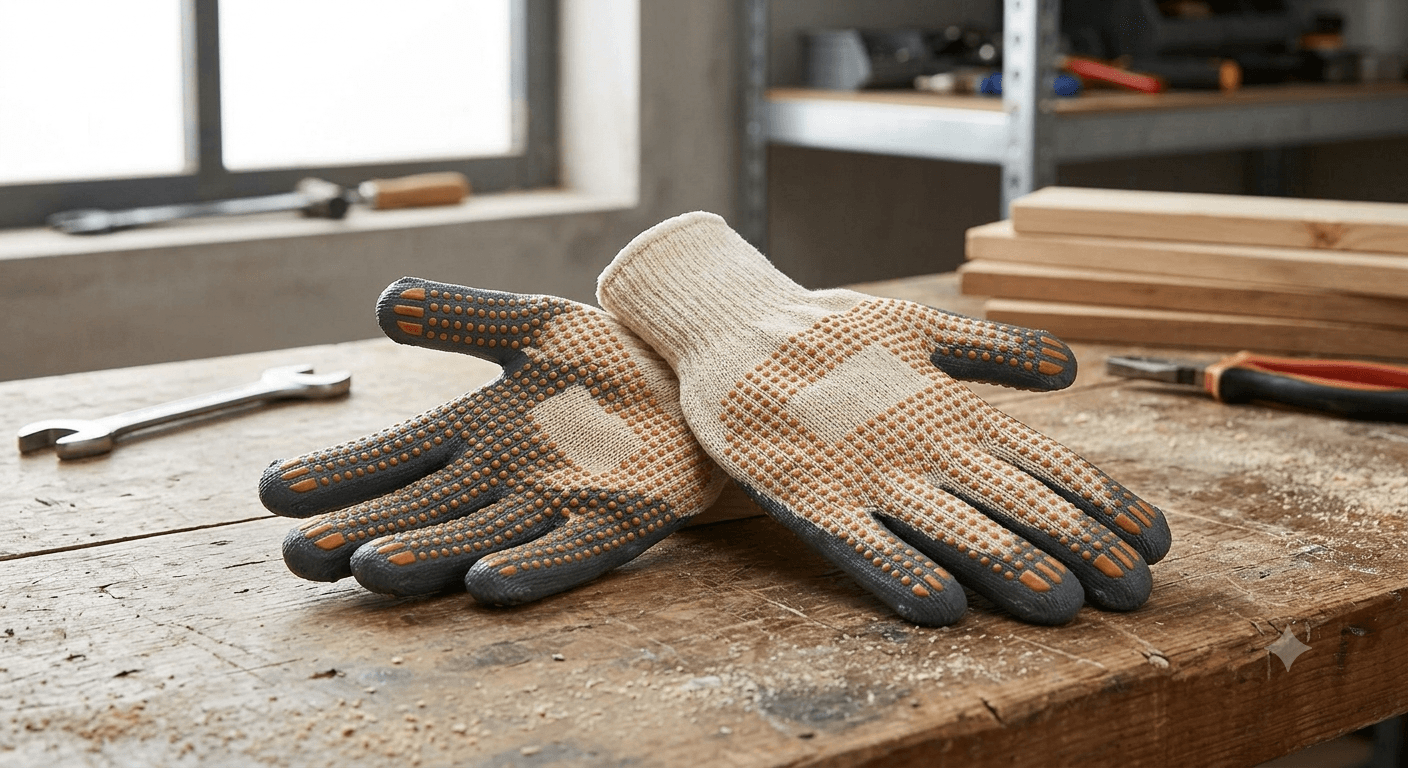 PVC Dotted Gloves