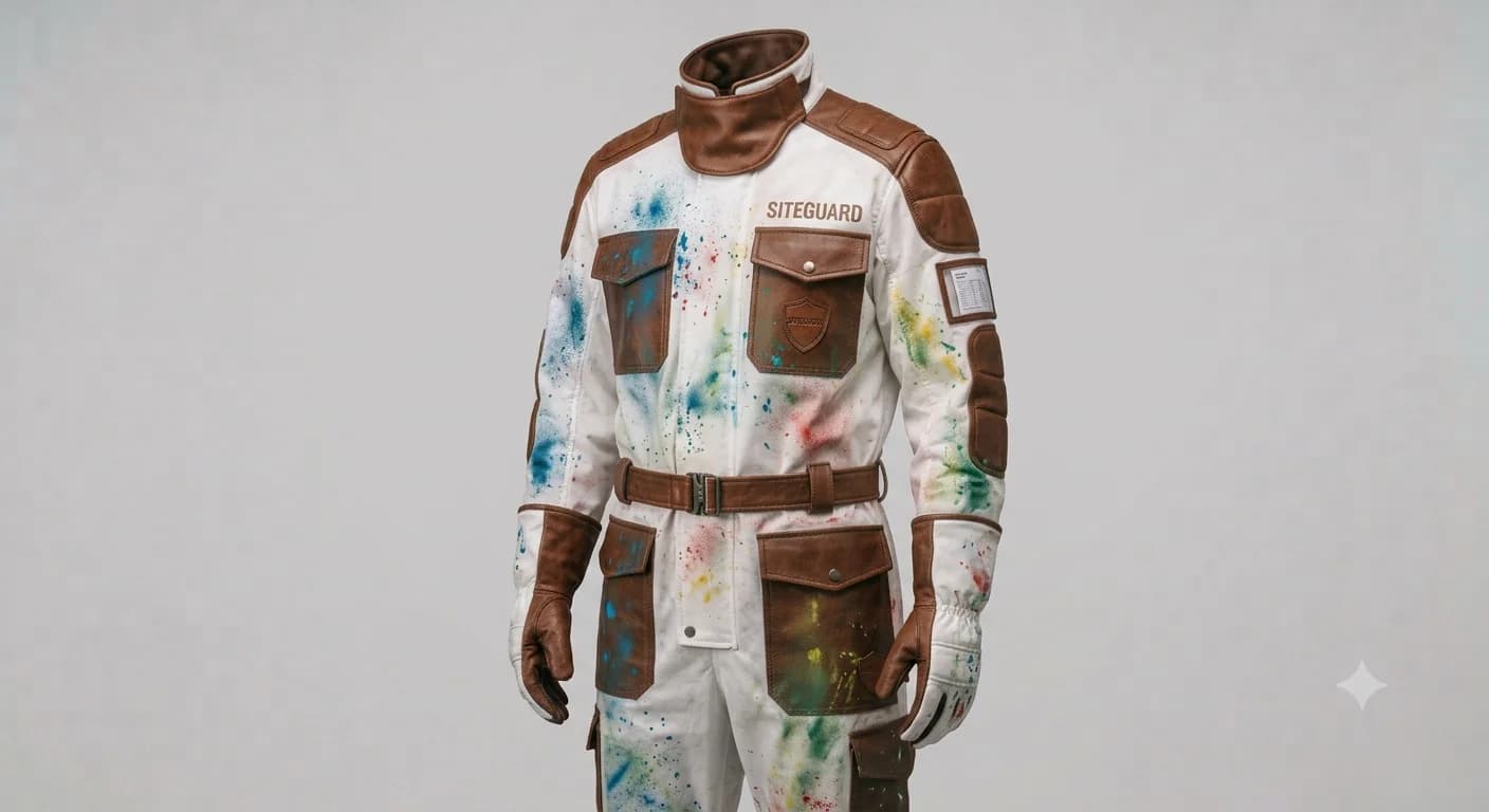 Paint Shop Coverall — Lint-free coverall built for paint-booth environments.